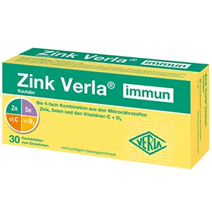 ZINK VERLA immun Kautabs