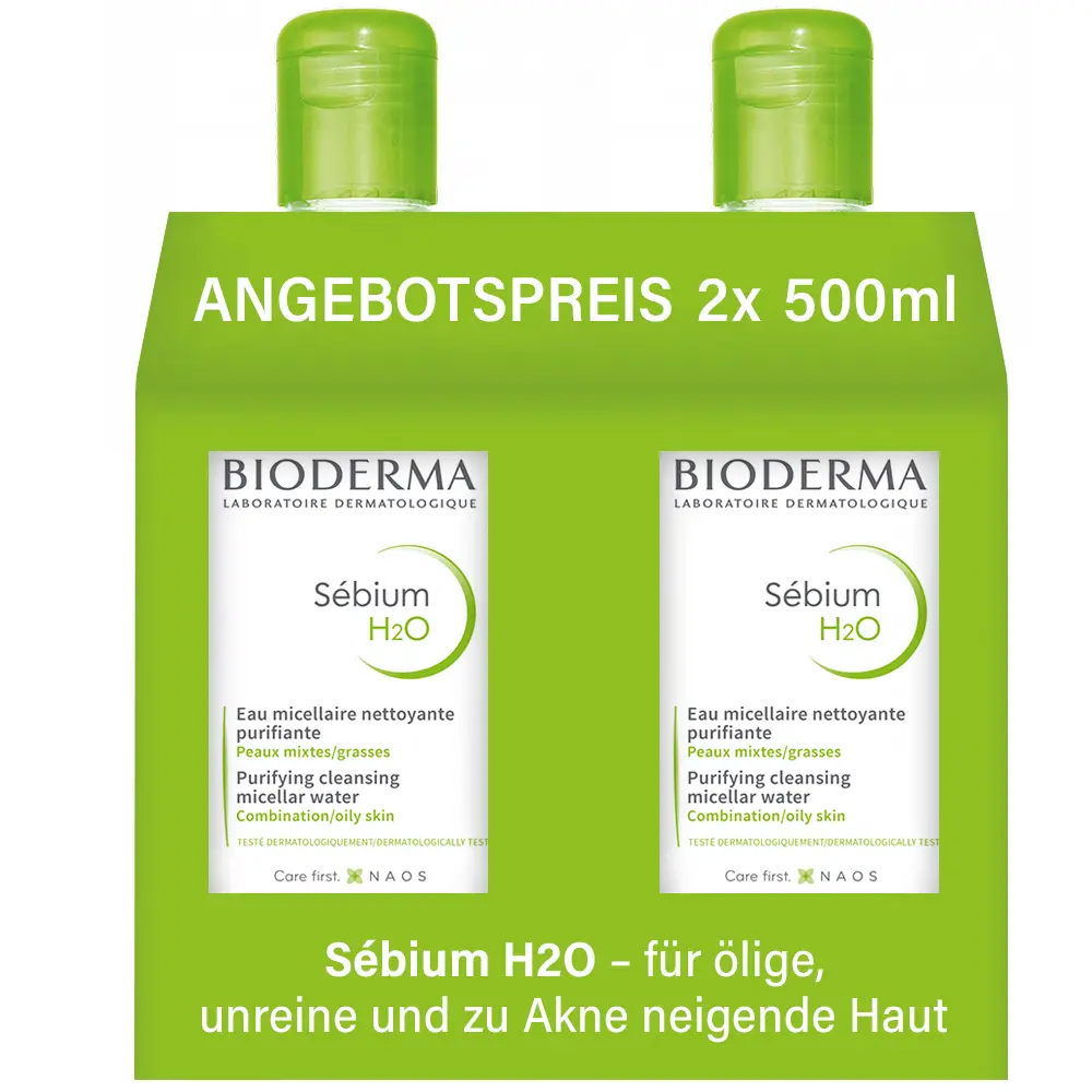 BIODERMA Sebium H2O Reinigungslösung Duo