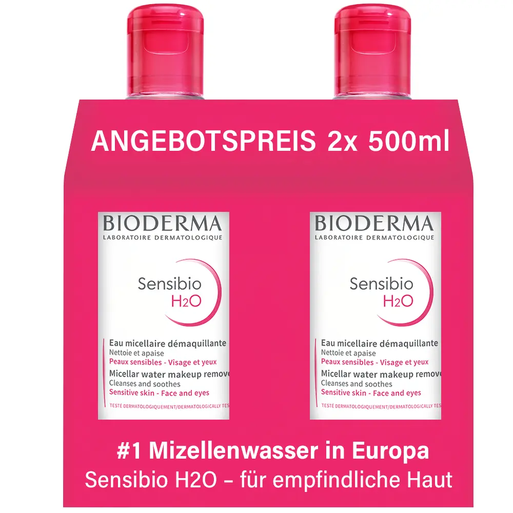 BIODERMA Sensibio H2O Reinigungslösung Duo